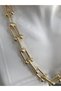 Brand Model Gold Steel Necklace - 3