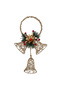 Hanging Bells Gold 25x10x40cm