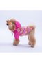 Florence Daisy Pink Daisy Patterned Daisy Dog Coat Dog Raincoat Dog Outfit Dog Dress - 4
