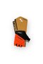 Velcro Short Finger Cycling Gloves Mtb Half Finger Orange M(Medium) Size