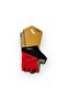 Velcro Short Finger Cycling Gloves Mtb Half Finger Red M(Medium) Size