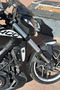 مجموعة ملصقات كاملة باللون الأبيض لـ Bajaj Dominar 400 - 2