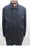 Men's navy blue oversized coat. - 2