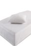 Derbey 70X120 cm Liquid-Proof Mattress Protector Mattress Cover and Pillowcase Set Mattress Cover Cotton