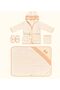 Baby Bath Set 4 Pieces Towel, Bathrobe, Eraser and Slippers