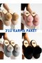 Pack of 3 Soft Women's Winter House Slippers Dowry Slippers Gift Slippers House Slippers Stc1158