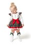 Baby Girl Dress Girls' Romper Birthday Party Wedding Special Occasion Long Sleeve Lined Romper - 7
