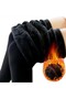 Thermal Leggings with Fleece Inside Plush Warm Thin-Looking Thermal Leggings - 2