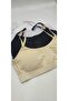 Girl's 3-Piece Bustier with Straps and Padded Inside - 2