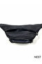Polo Star Black Waist Bag, Cross Shoulder Bag - 4