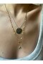 Steel Evil Eye Necklace - 4