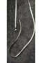 Crushed Chain Necklace Stainless Steel 60 cm - 4