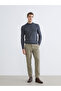 Half Turtleneck Men's Knitwear Sweater - 2