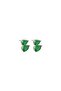 Green Jewelled Earrings