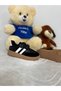 Ministep Black and White Striped Unisex Children's Sports Shoes Velcro Comfortable and Stylish Casual Sneaker - 3