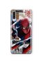 Samsung Galaxy A70 Compatible Superhero Patterned Transparent Phone Case