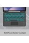 Keyboard Case for Samsung Galaxy Tab S10+/S9+/S9 FE+ 12.4-inch — Backlit German QWERTZ - 8