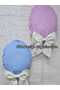 Embroidered Name 25X35 Large Size Balloon Pillow Baby Room - 4