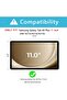 Bluetooth Backlit Keyboard Case for Samsung Galaxy Tab A9+/A11 Plus 11" (Black) - 2