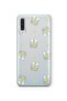 Samsung Galaxy A70 Compatible Frog Patterned Transparent Phone Case