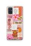 Samsung Galaxy M51 Compatible Solar Tarot Pattern Transparent Phone Case
