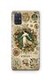 Samsung Galaxy A51 Compatible Virgo Patterned Transparent Phone Case
