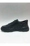 Genuine Leather Lace-Up Flexible Comfortable Rubber Sole Black Winter Men's Shoes - 3