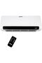 PTC Ceramic Wall Heater, LED Temperature Display, GWH28518-7.5 Hours Timer, 2200W Power, Remote Control, Temperature Control White