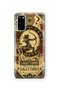 Samsung Galaxy S20 Fe Compatible Sagittarius Patterned Transparent Phone Case