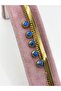 Steel Gold Color Evil Eye Beaded Bracelet - 3