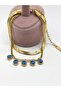 Steel Gold Color Evil Eye Beaded Bracelet - 5