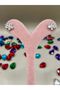 Steel Silver Color Butterfly Single Stone Combination Earrings - 2
