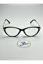 Metaket Blue Light Filter Screen Glasses Cateye Model Metal Detailed Glasses Can Be Replaced 51-18-142 - 2