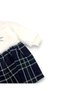 Baby Girl Cat Embroidered Plaid Pattern Plush Dress 6-9-12-18 Months - 3