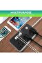 Power Strip 3 Outlets with 5 USB & 1 USB-C Ports, 2M Extension Cord - 6
