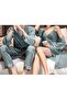 Silk Satin Couples Pajama Set, Sexy Nightdress Nightgown Robe MG07 - 3