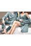 Silk Satin Couples Pajama Set, Sexy Nightdress Nightgown Robe MG07 - 4