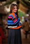 Black Color Striped Long Sleeve Sweater - 6