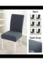 Chair Cover Chair Cover Stretch Fabric Stretchable Washable 6Pcs Brick Pattern Chair Cover