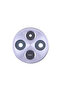 Xiaomi Compatible Redmi 14C Camera Lens Glass with Frame Full Purple 2411Drn47C, 2409Brn2Cg - 2