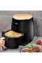 Silver Crest Multifunctional Digital Touch Air Fryer 6L 2400W (Black)