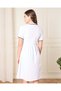 Senior Girls White Pique Dress - 3