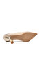 Gold Light Thin Heeled Women's Heeled Shoes 665140 Z - 5