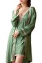 Women Satin 2-Piece Nightgown & Robe Set MG17