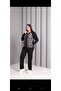 Jacquard Leopard Print Plus Size Suit - 2