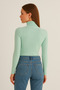 Unisex Premium Cotton Turtleneck Camisole Hooded Slimfit High Neck Sweater - 3