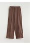 Lcw Kids Brown Girl's Sweatpants with Elastic Waist