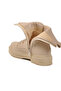 Beige Women's Boots with Fleece Inside and Zipper 23002 Z - 4