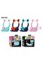 DARK BLUE AKZ-024 Kids Headphones Cat Ear 3.5 mm Wired Headset Gaming Headset with Microphone -