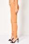 Women Regular Fit Solid Chino Pants, Light Brown - 3